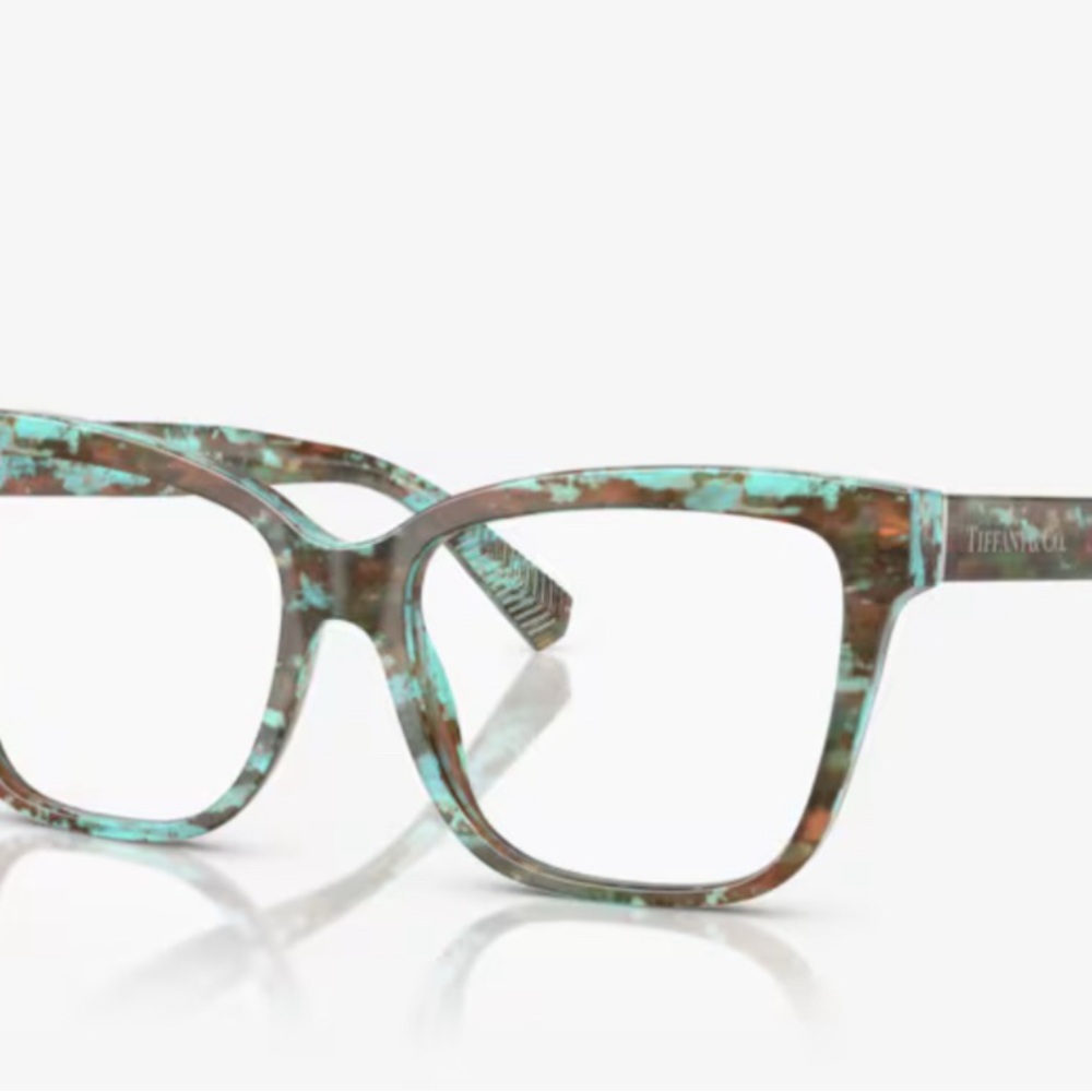 Tiffany & Co. Brown and Turquoise Glasses
